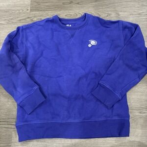 Free Assembly Sweatshirt Kids Purple Galaxy Space Crewneck size L (10-12)